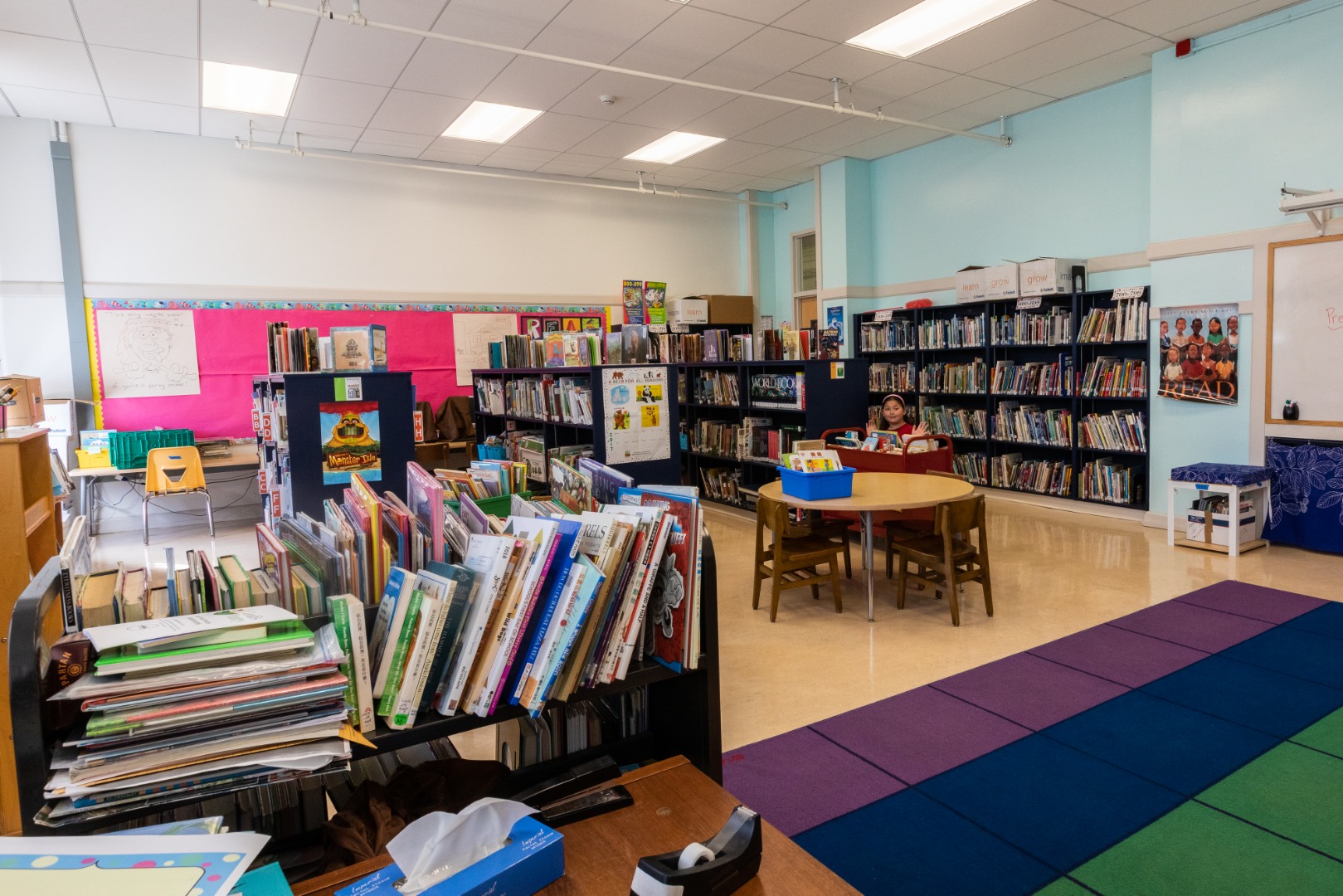 Chinese Immersion School Library