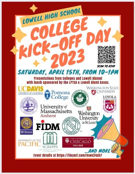 Flyer for the College Kick-Off Day 2023