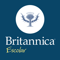 Britannica Excolar blue plant on a white background